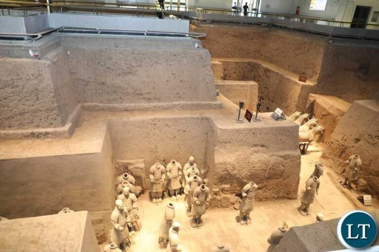 President Hakainde Hichilema Visits Historic Emperor Qinshihuang’s Mausoleum Site Museum in Xi’an, China