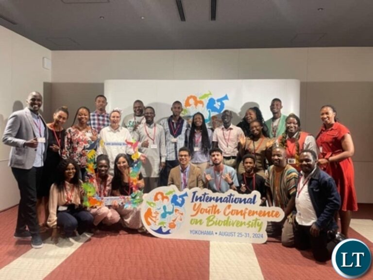 Zambian Youth Calls for Urgent Action at Global Biodiversity Conference in Yokohama, Japan