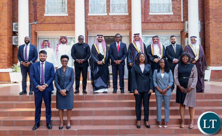 President Hichilema Hosts Saudi Delegation for Mining and Investment Discussions