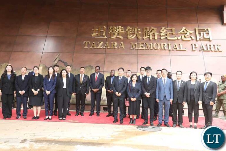 Zambia and China Mark 60 Years of Diplomatic Relations at TAZARA Memorial Park