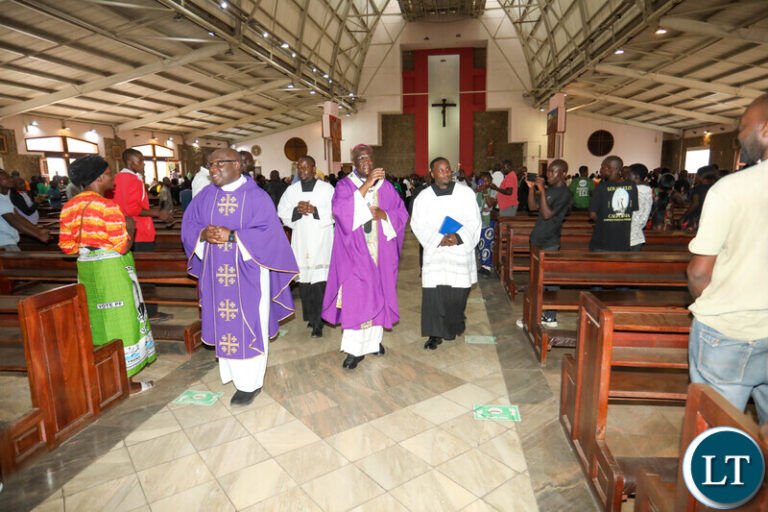 Late Michael Sata Memorial service 10th edition at the Cathedral of the Holy Child of Jesus