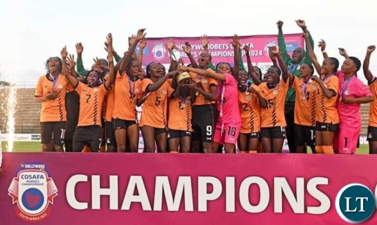 Kamanga  Toasts Copper Queens COSAFA Trophy Victory