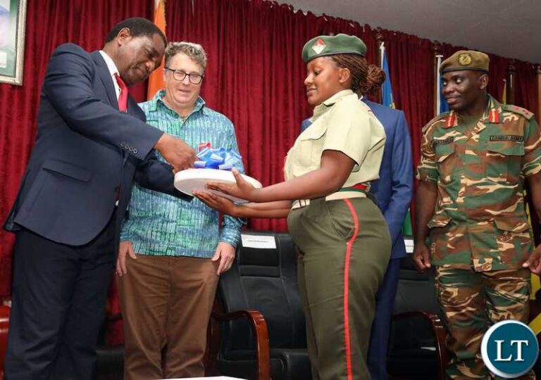 President Hichilema Launches “The Art of War and Peace” at Defence Services Command and Staff College