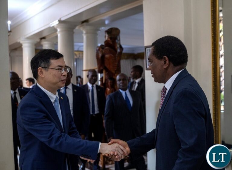 President Hichilema Meets PowerChina Delegation to Discuss Energy and Water Projects