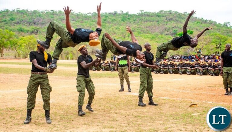 Geoffrey Mukuma Paramilitary Training School Passout Demonstrations In Pictures