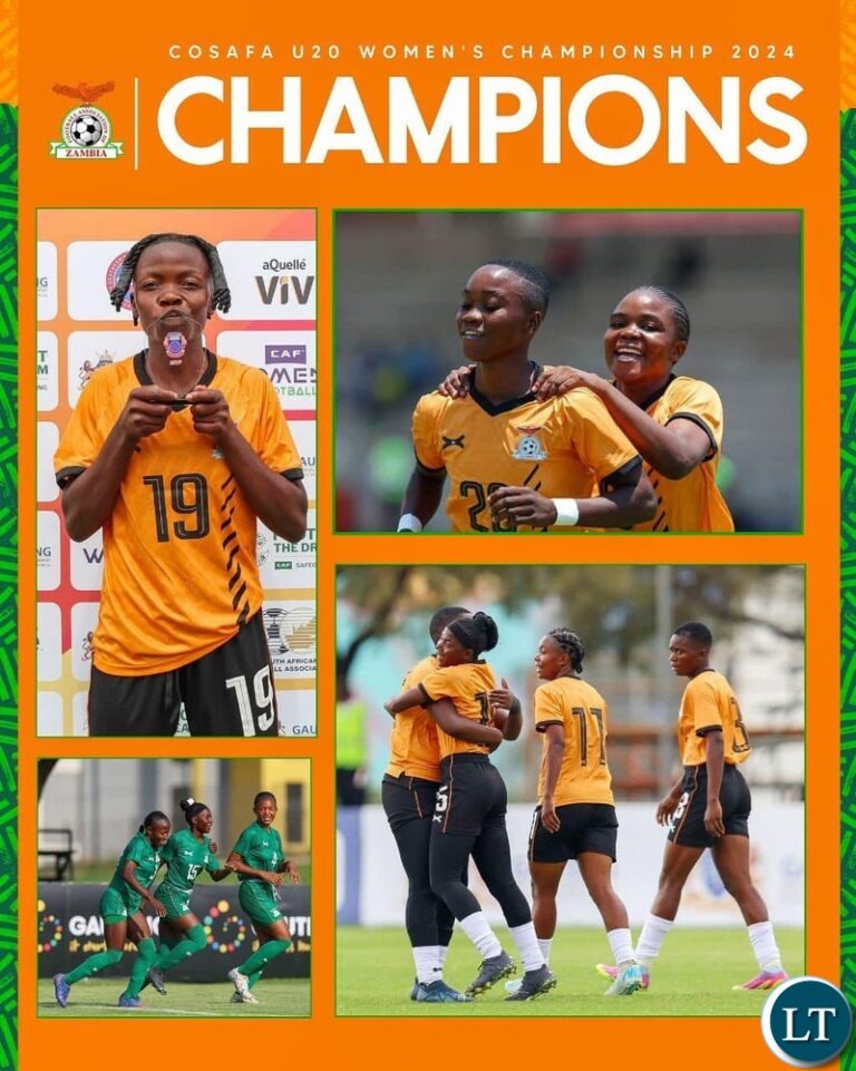 Kamanga Celebrates U20 Women’s COSAFA Championship Victory