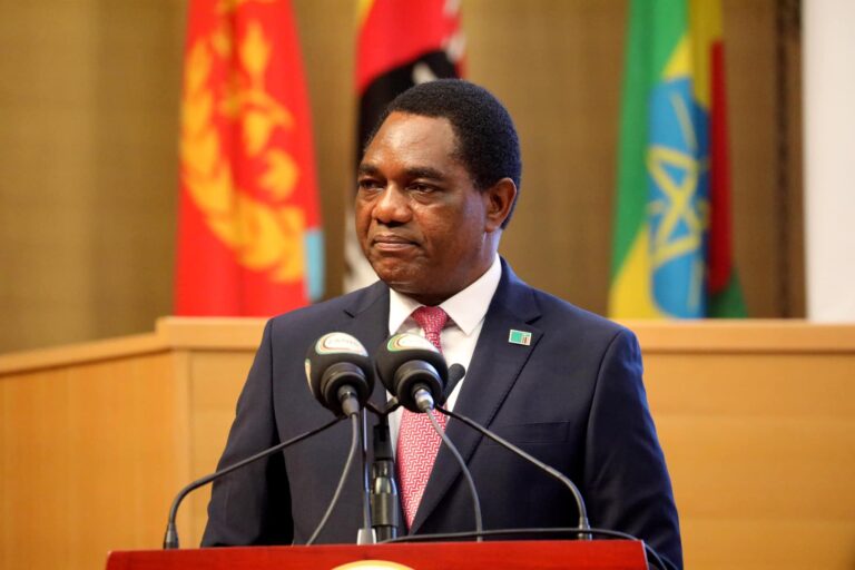 Zambia Police Foil Plot Against President Hichilema, Arrest Two Suspects