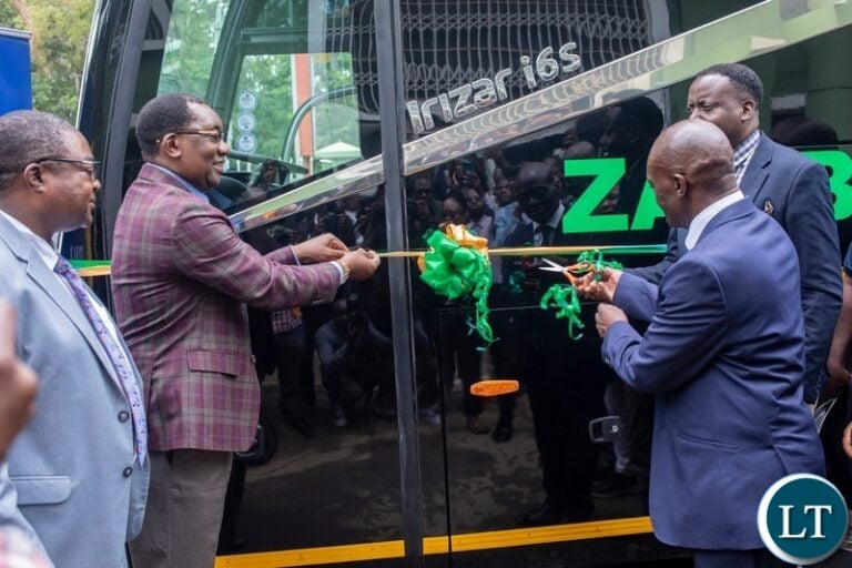 Kamanga unveils new national team bus donated by FIFA through Forward Support deal