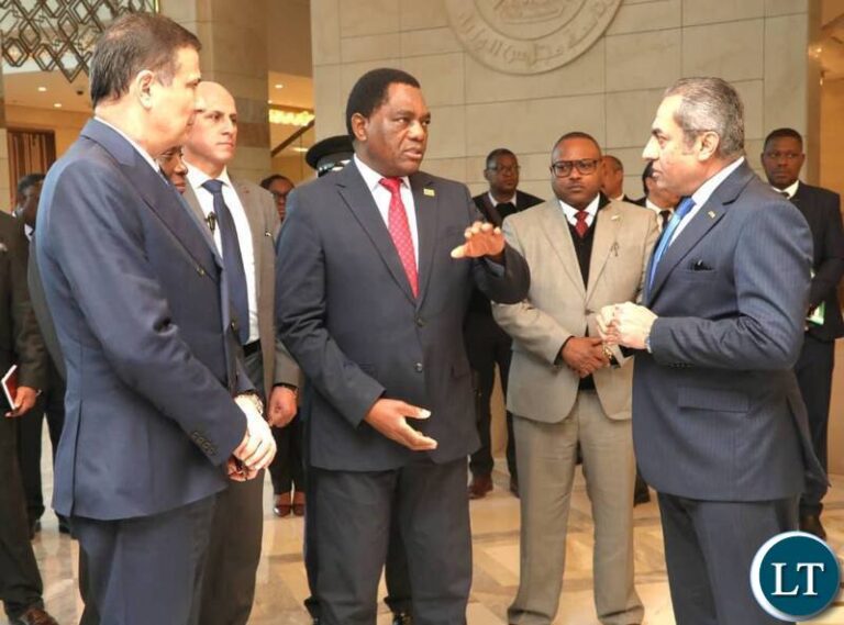 President Hichilema Tours Administrated Capital for Urban Development Project Upon Arrival In Egypt