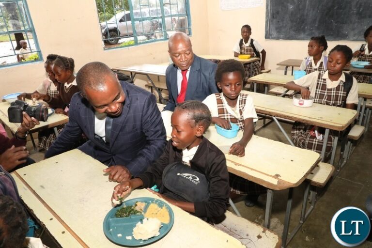 Zambia, France Strengthen Ties with School Feeding Initiative