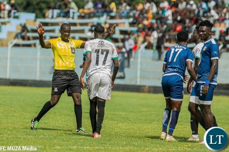 FAZ Suspends Referee Joseph Kalunga for Poor Officiating