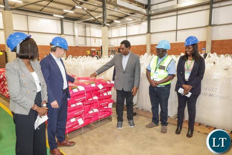 President Hichilema Commissions Bayer Itaba Seed Plant in Kabwe