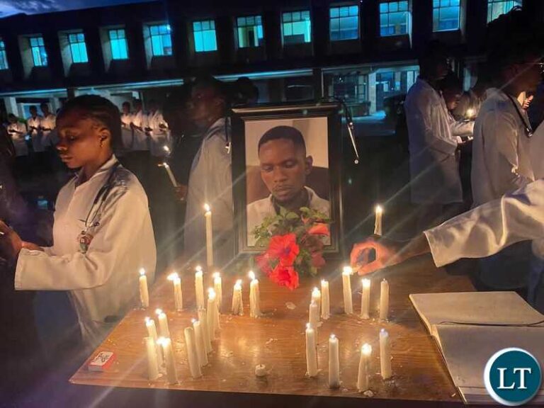 UNZA Veterinary Students Honor Late Colleague, James Chipili After Fatal Accident