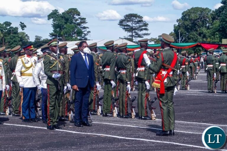 A pass-out to remember  …over 500 Zambia Army officers commissioned at memorable event
