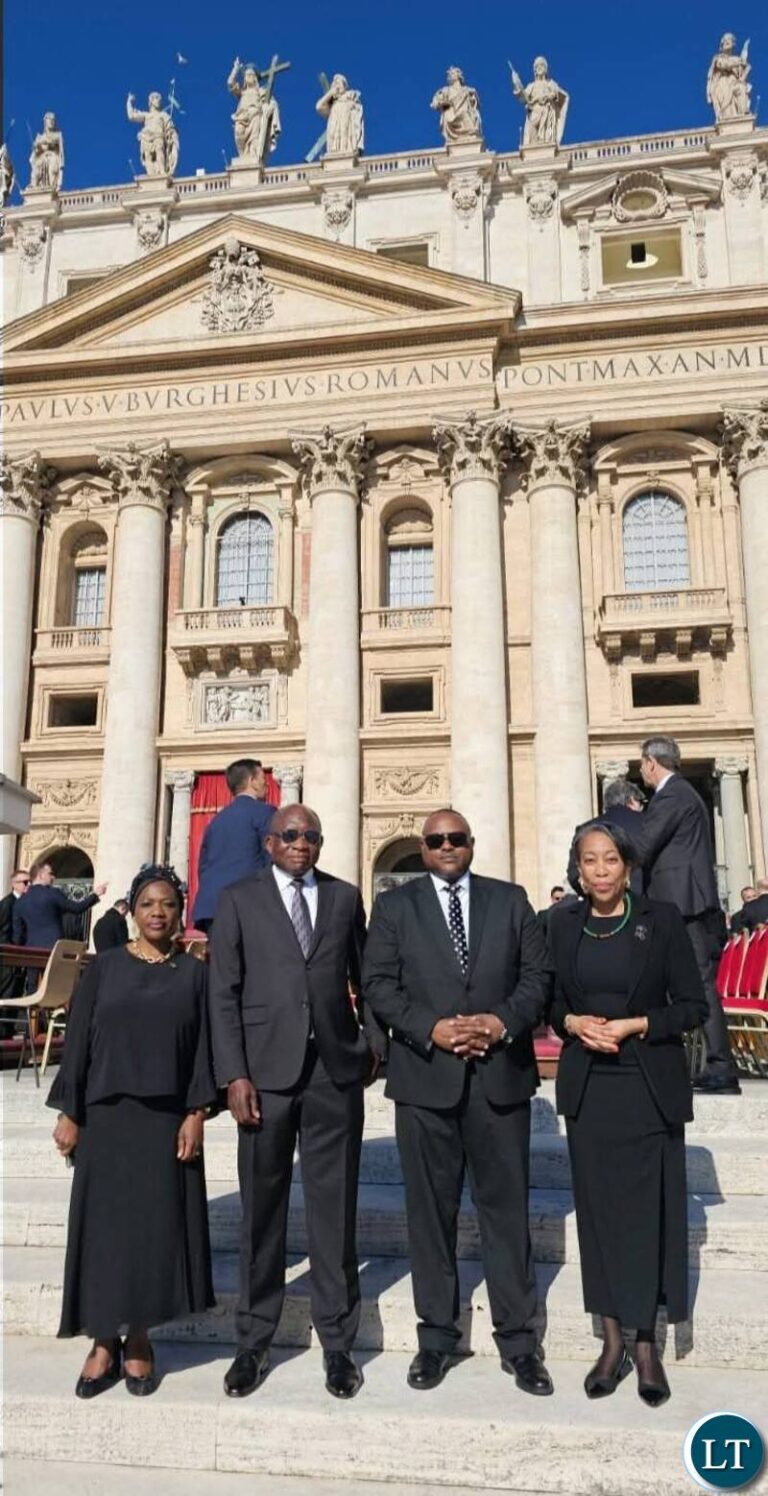 Zambian Delegation Concludes Mission to Pope Francis’ Funeral in Rome