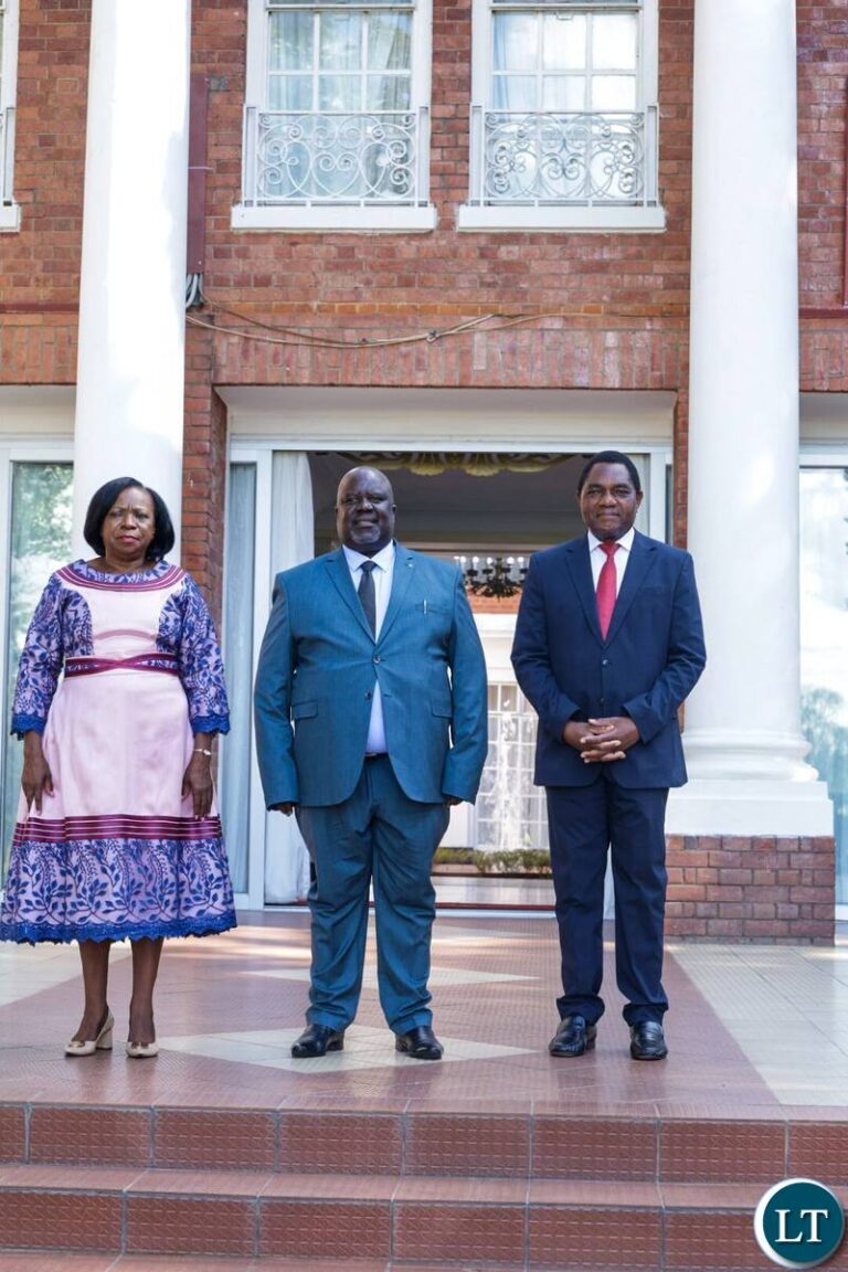 Gift Sialubalo Sworn In As Minister of Local Government and Rural Development