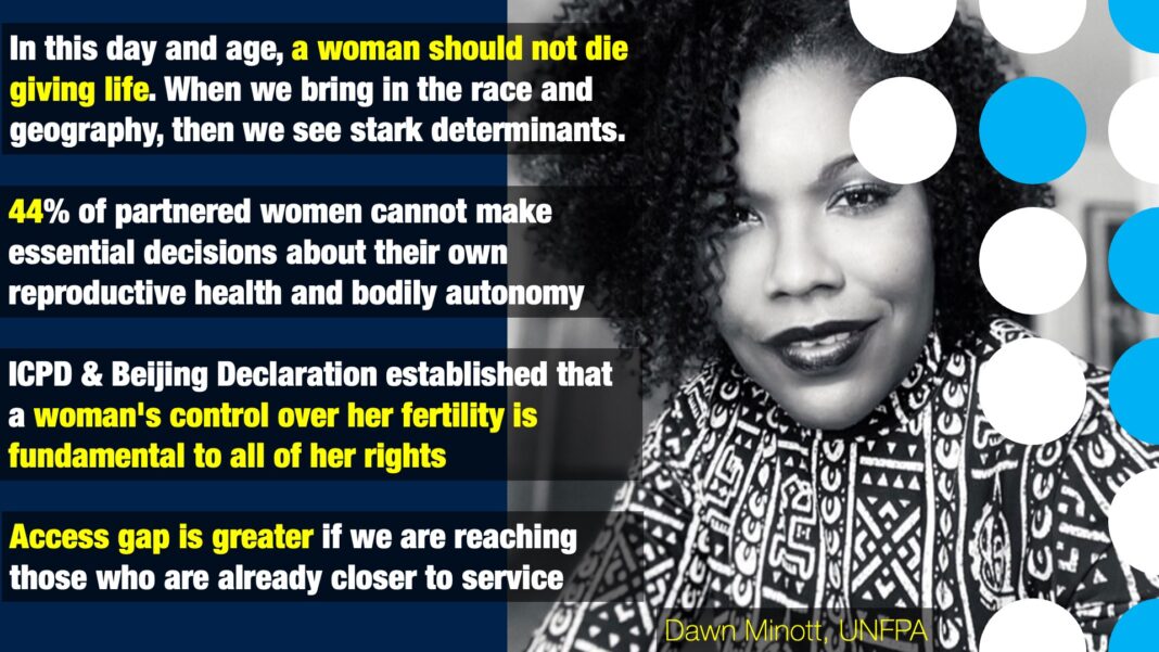 Half of women cannot make decisions about their reproductive health and bodily autonomy