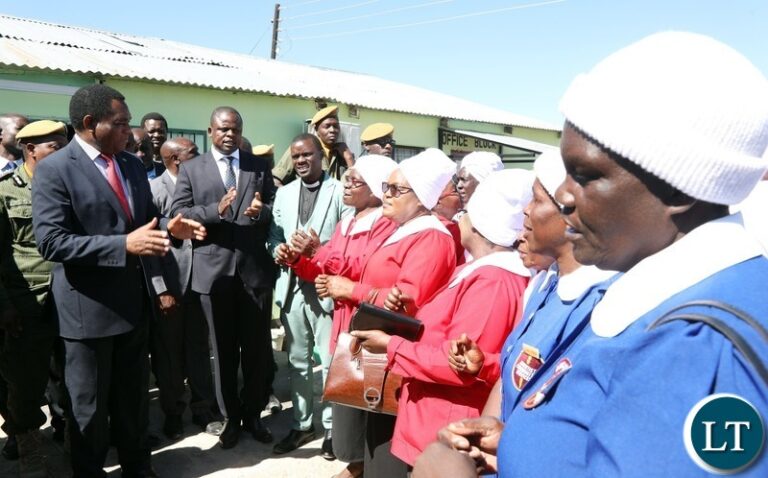 President Hichilema Worships with Times of Refreshing International Ministry Choma , Commends Role in Unity and Morality