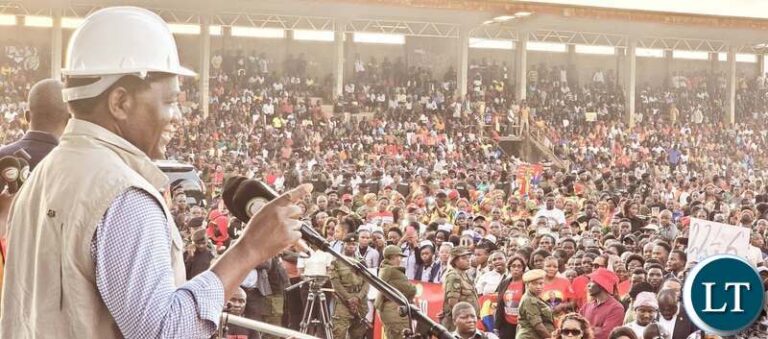 President Hichilema Concludes Copperbelt Visit with Key Infrastructure Projects and Sporting Unity