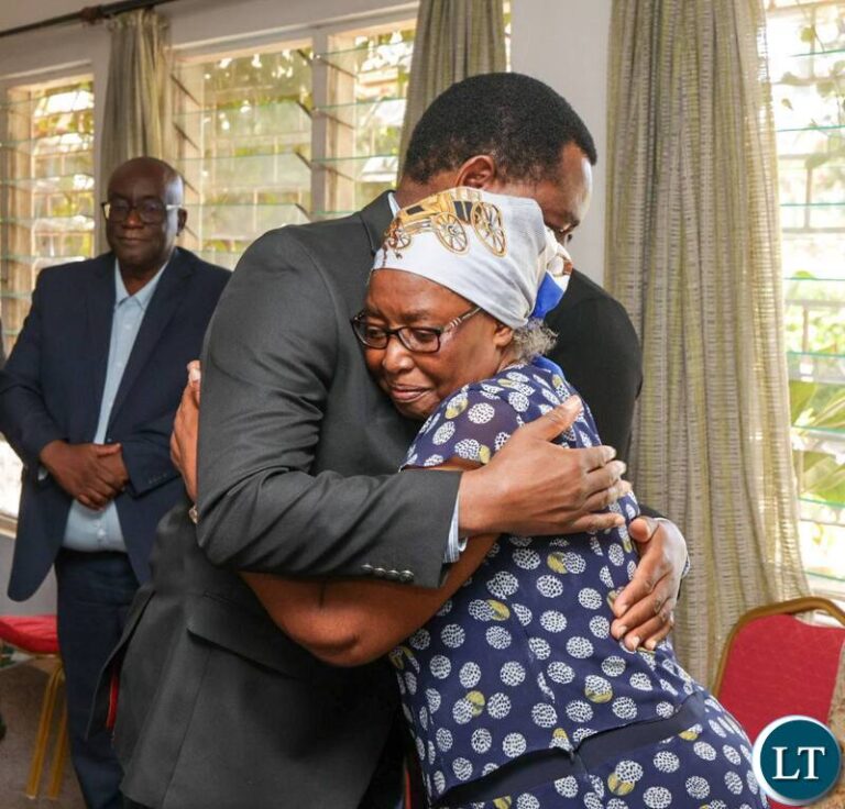 President Hichilema Pays Tribute to the Late Dr. Mwene Mwinga, Hailing Him as a National Icon