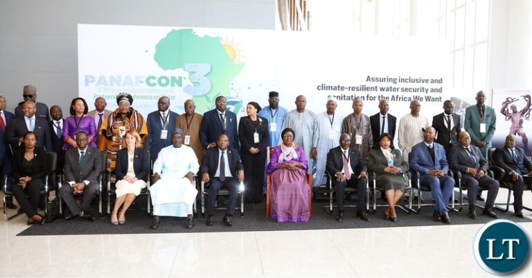 Vice President Mutale Nalumango Delivers Keynote at Third African Water Conference in Lusaka