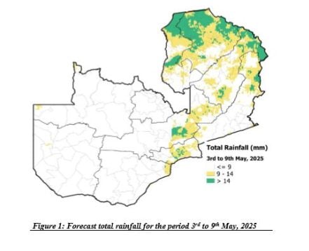 ZMD Warns of Cooler Weather and Strong Winds from May 5–10