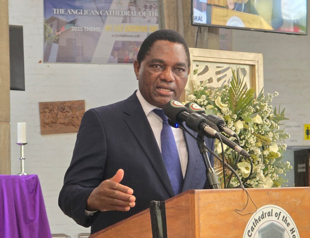 President Hichilema Ends National Mourning for Late President Edgar Lungu