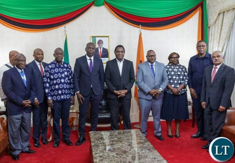 Zambia Reaffirms Commitment to Bury President Lungu at Home After Courtesy Visit from South Africa’s Minister Lamola