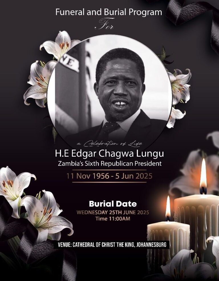 The Lungu Burial Impasse