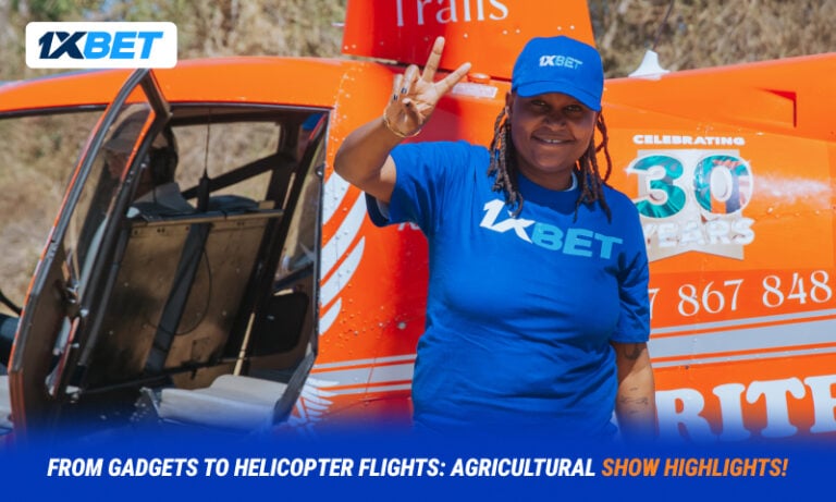 Helicopter Rides and Big Prizes: 1xBet Brings Thrills to the Lusaka Agricultural Show