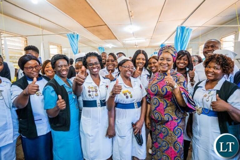 First Lady Mutinta Hichilema donates to Monze Mission Hospital