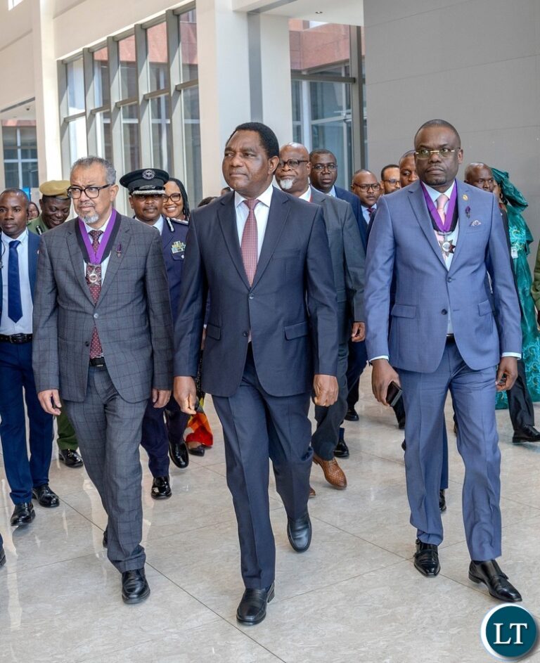 President Hichilema celebrates Zambia’s 61-year WHO partnership