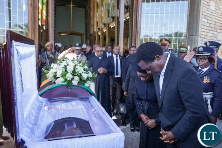 Zambia Bids Farewell to Hon. Ackson Sejani at Solemn Funeral Service
