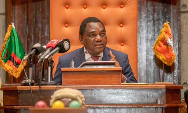 SONA, Speech By H.E Hakainde Hichilema in National Assembly