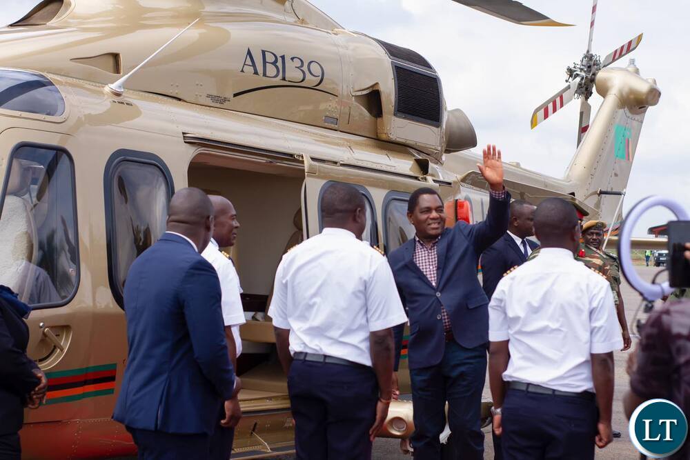 President Hichilema expected in Northwestern
