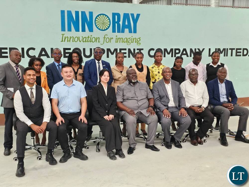 Minister Sialubalo Commends Innoray Medical Equipment for Advancing Local Manufacturing and Healthcare Delivery