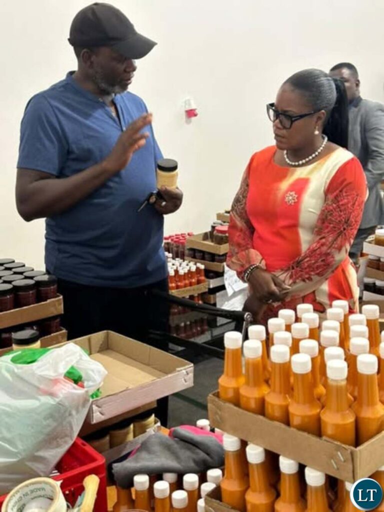 Ministry of Small and Medium donates to Chilenje Transit Home