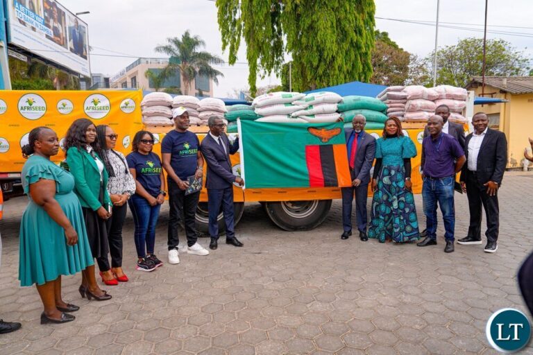 United Nations Development Programme hands over agriculture inputs to DMMU