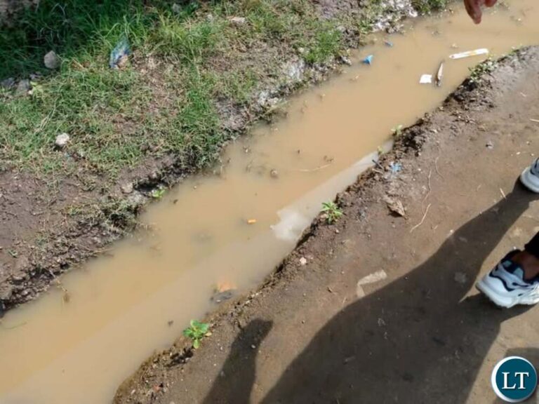 Poor drainage systems in Kalingalinga to be addressed