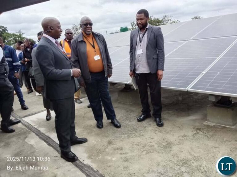 Government hails K4.3 million 100kw solar project