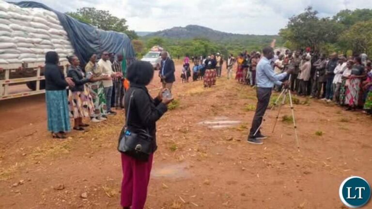 Over 2,000 Households in Serenje receive  farming Inputs under Food Security Pack