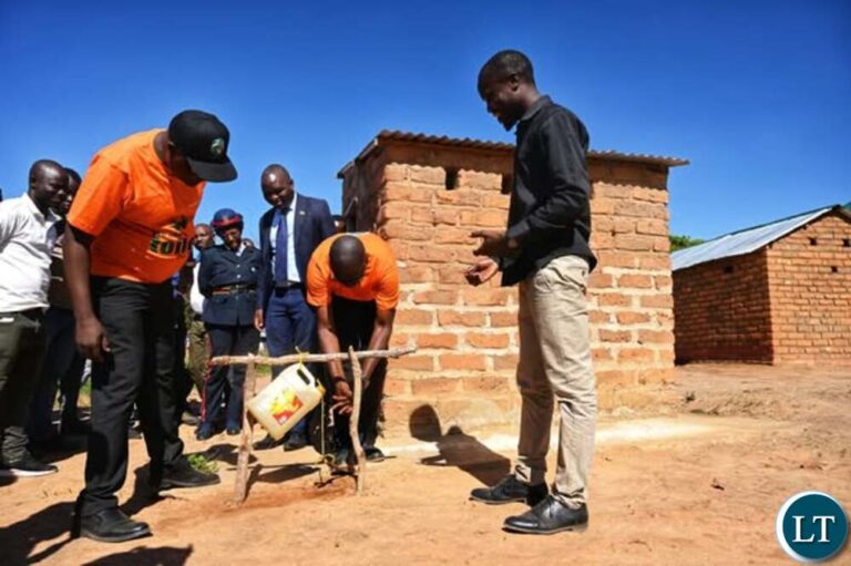 Govt celebrates Nachisungu’s open defecation free status
