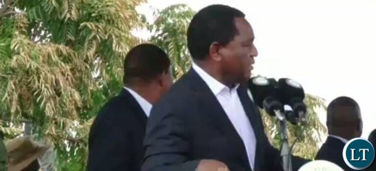 President Hichilema hailed