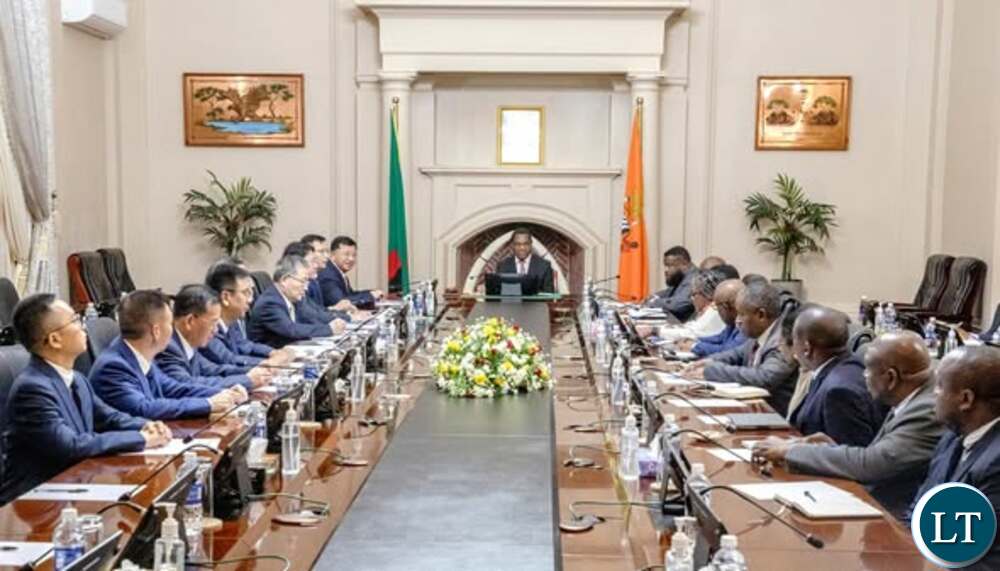 President Hichilema holds bilateral talks with Chinese Premier Li