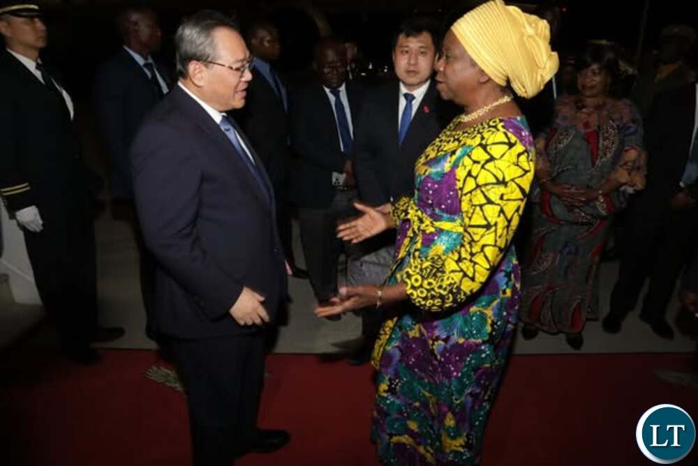 Chinese Premier Li Qiang in Zambia for official visit
