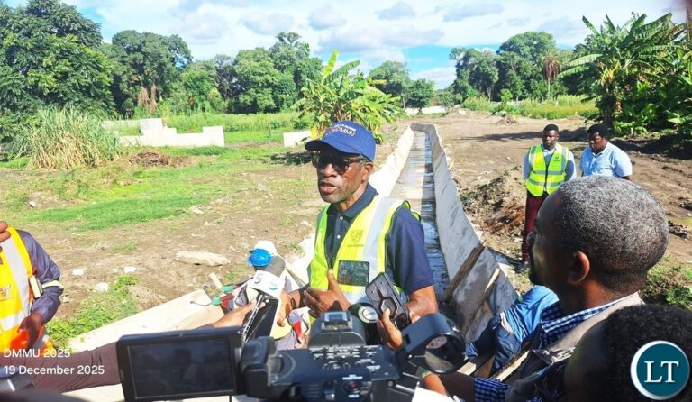 Government spends K99 million on Lusaka drainages