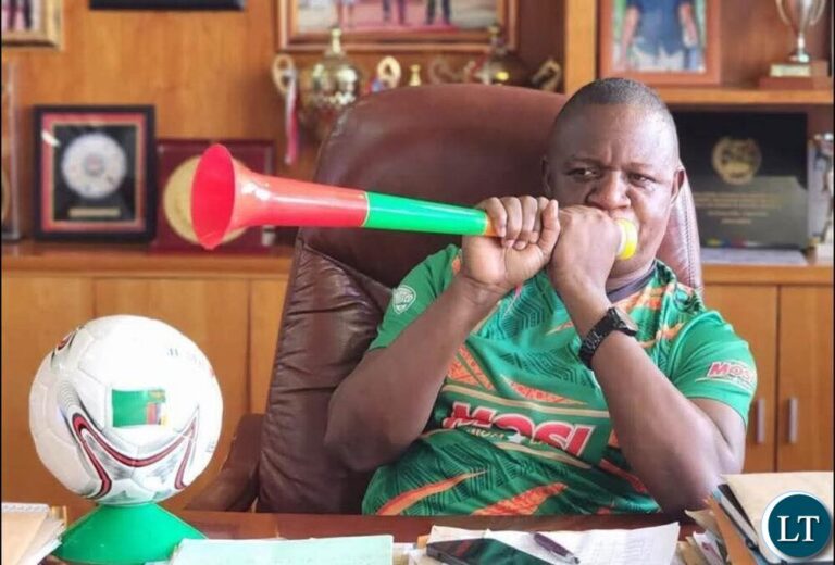 Sports minister Elvis Nkandu is a top notch politician!