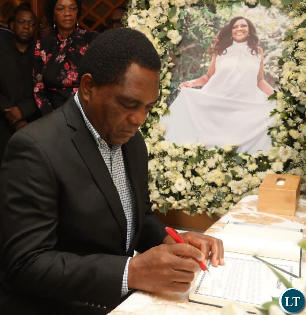 President Hichilema mourns Kapala’s Wife