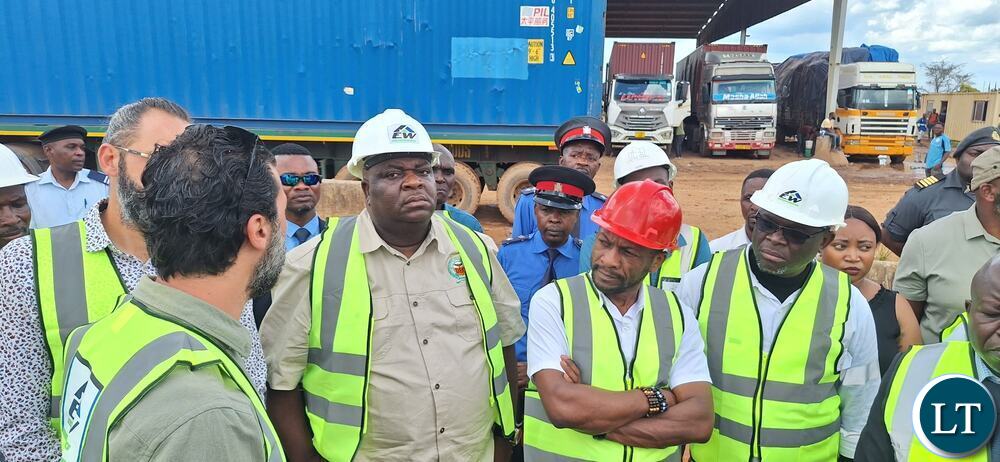 Construction of Kasumbalesa Border post advances