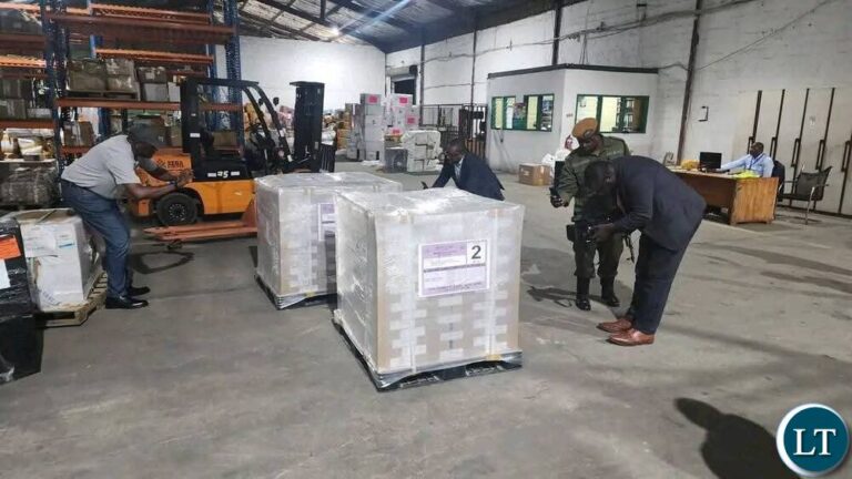 Kasama by – election ballot papers arrive, verification conducted